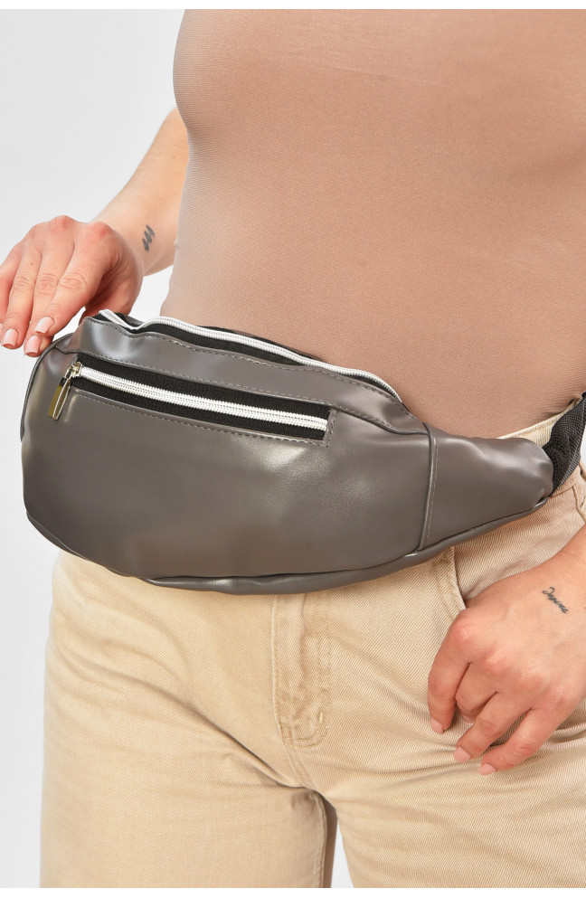 Бананка женская серого цвета 203257L