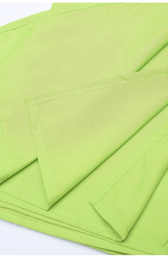 Комплект постельного белья коричневый с салатовым  полуторный 203570L