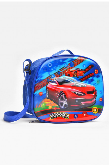 Сумка детская для мальчик синего цвета с рисунком 203895L
