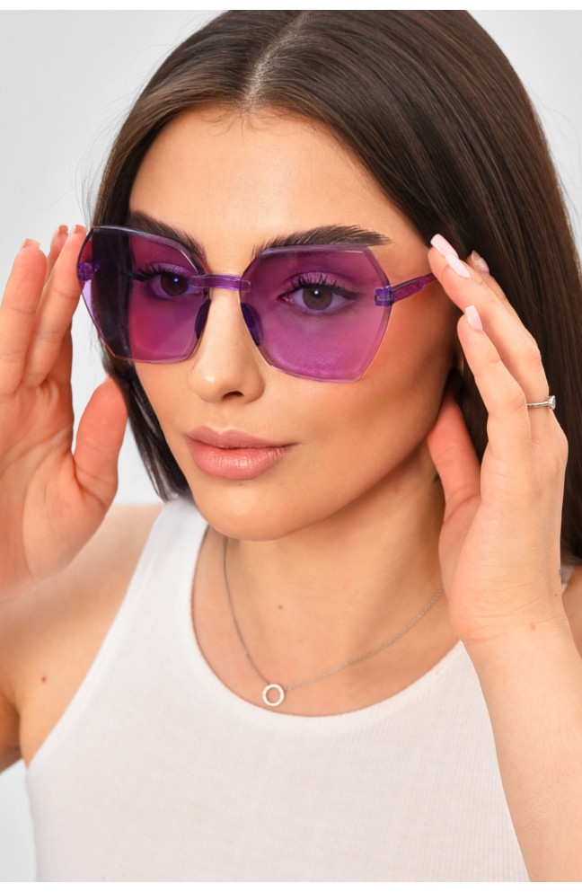 Очки женские сиреневого цвета 204208L