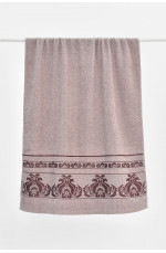 Полотенце банное махровое серого цвета 205466L