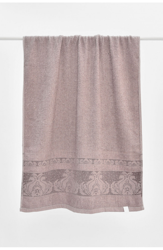 Полотенце банное махровое серого цвета 205466L