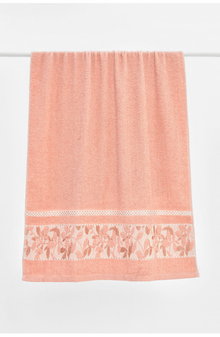 Полотенце банное махровое розового цвета 205514L