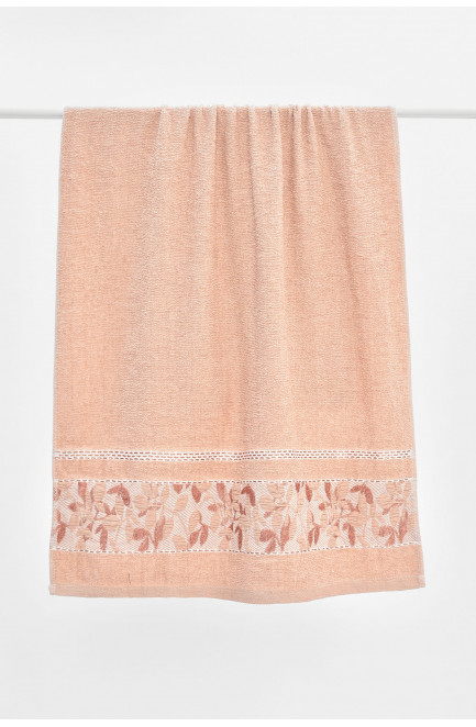 Полотенце банное махровое светло-бежевого цвета 205515L