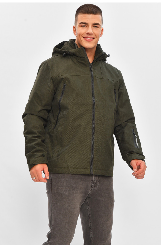 Куртка мужская демисезонная цвета хаки 205663L