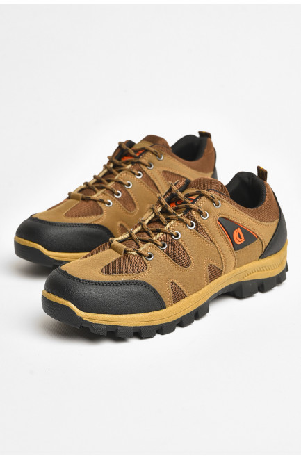 Кроссовки мужские  светло-коричневого цвета 205675L Кроссовки мужские  светло-коричневого цвета 205675L