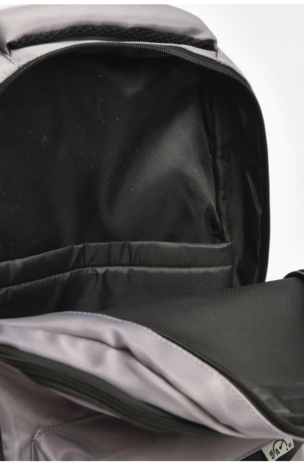 Рюкзак детский для мальчика серого цвета 205682L