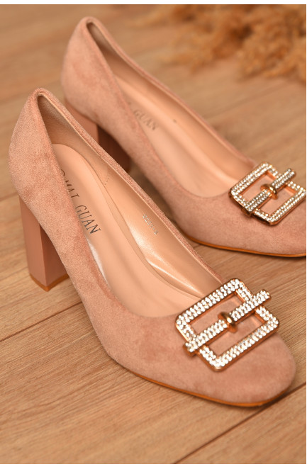 Туфли женские бежевого цвета 205687L Туфли женские бежевого цвета 205687L