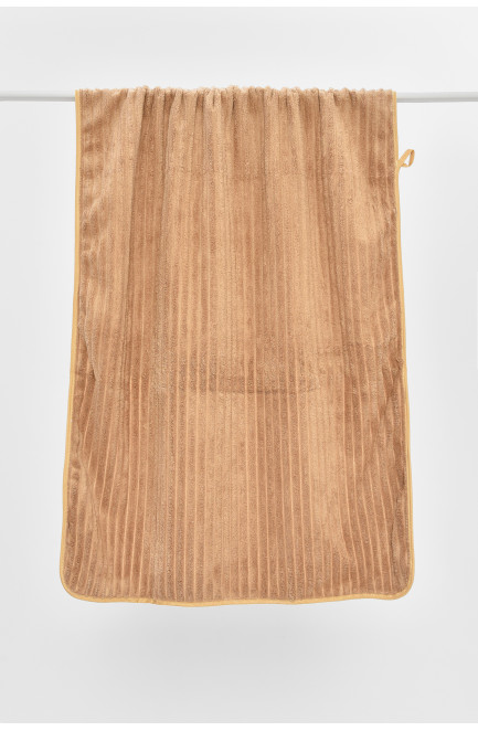 Полотенце банное микрофибра бежевого цвета 205943L