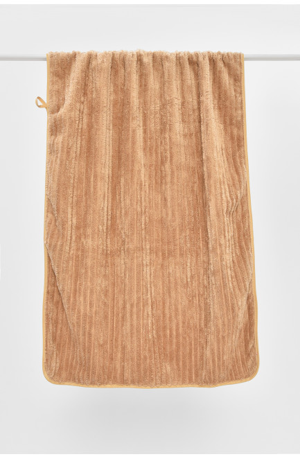 Полотенце банное микрофибра бежевого цвета 205943L