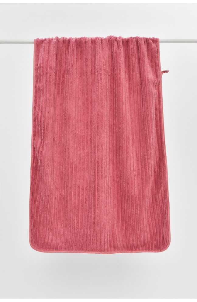 Полотенце банное микрофибра розового цвета 205944L