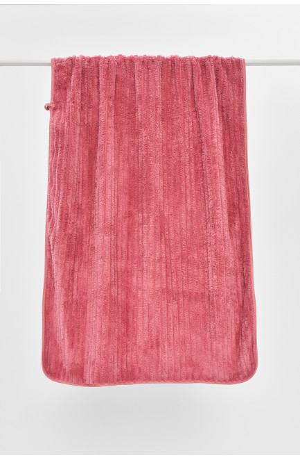 Полотенце банное микрофибра розового цвета 205944L