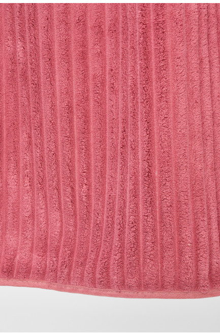 Полотенце банное микрофибра розового цвета 205944L