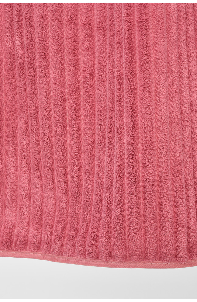 Полотенце банное микрофибра розового цвета 205944L