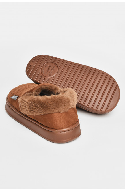 Тапочки комнатные мужские коричневого цвета 206215L