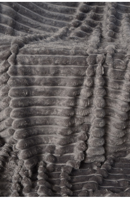 Плед однотонный серого цвета размер 200*230 206480L