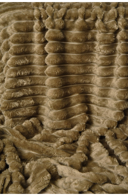 Плед однотонный оливкового цвета размер 200*230 206484L