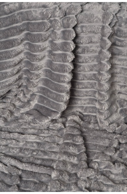 Плед однотонный серого цвета размер 180*200 206508L