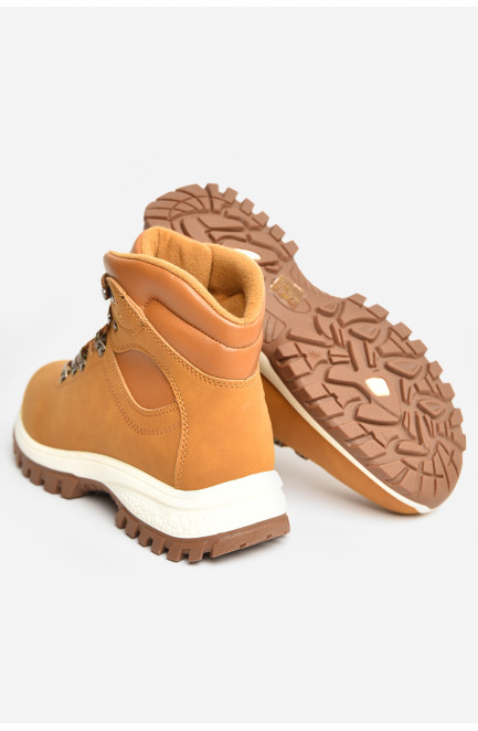 Ботинки мужские демисезонные песочного цвета 207351L Ботинки мужские демисезонные песочного цвета 207351L