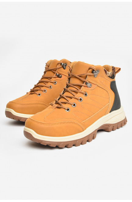 Ботинки мужские демисезонные песочного цвета 207355L Ботинки мужские демисезонные песочного цвета 207355L