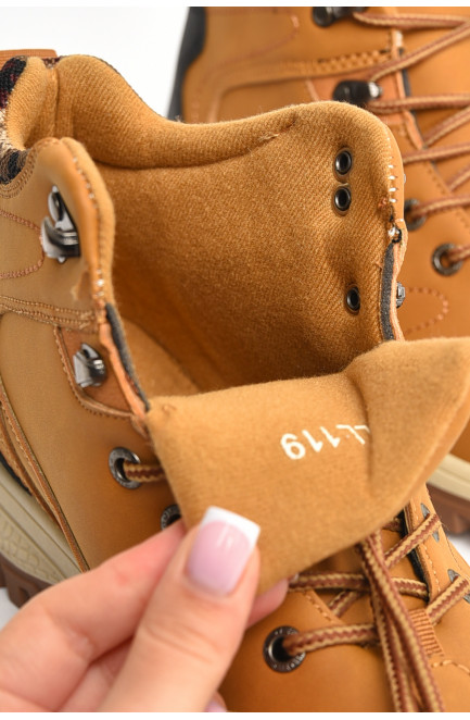 Ботинки мужские демисезонные песочного цвета 207355L Ботинки мужские демисезонные песочного цвета 207355L