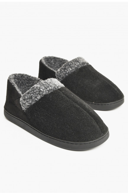 Бурки мужские на меху черного цвета 207459L