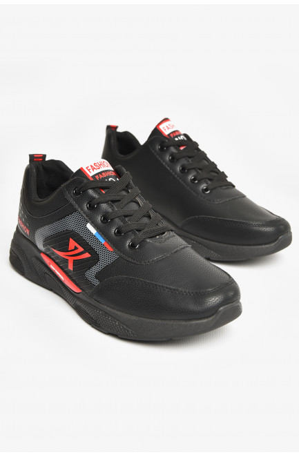 Кроссовки мужские черного цвета 207485L