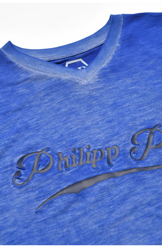 Кофта подростковая для мальчика синего цвета 207487L