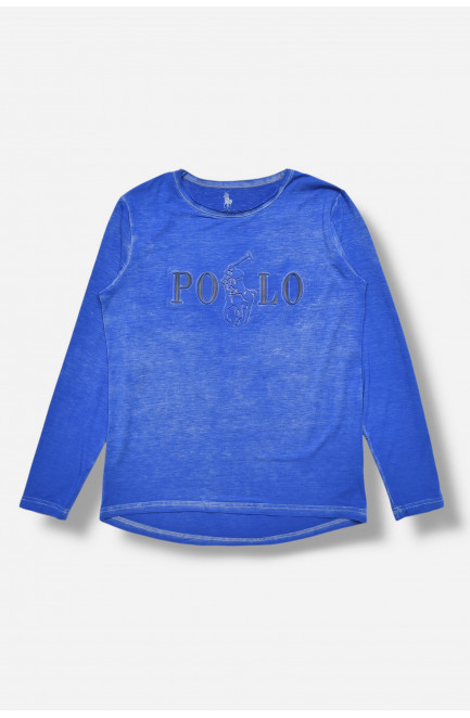 Кофта подростковая для мальчика синего цвета 207490L