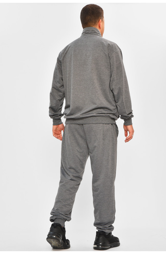 Спортивный костюм мужской серого цвета 207651L