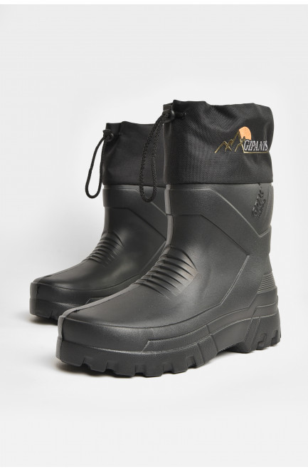 Сапоги мужские пена со сьемным носком темно-серого цвета 207829L Сапоги мужские пена со сьемным носком темно-серого цвета 207829L