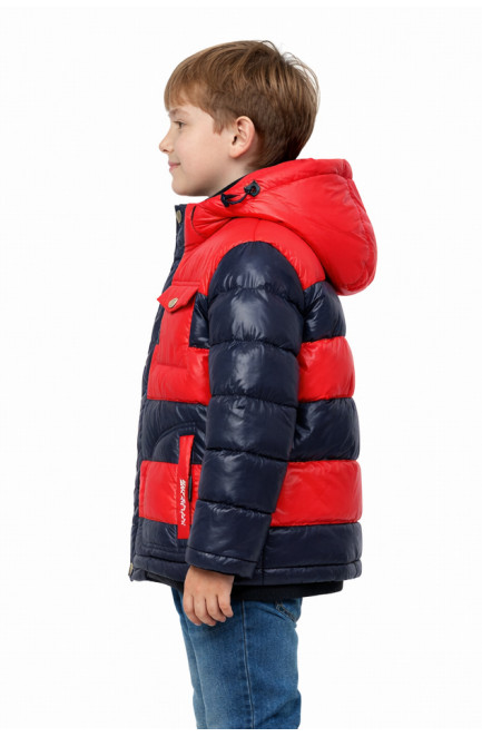 Куртка для мальчика демисезонная красного цвета 207902L