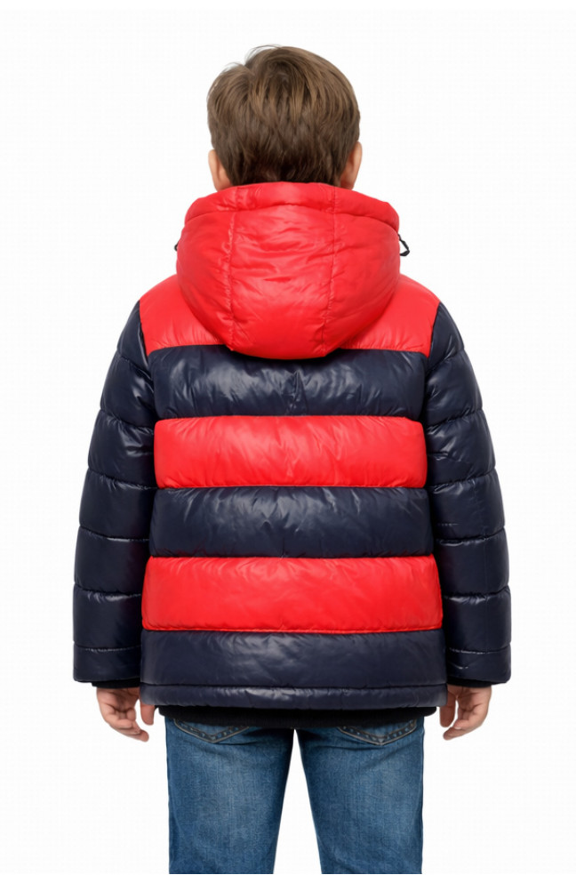Куртка для мальчика демисезонная красного цвета 207902L