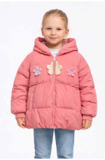 Куртка детская для девочки демисезонная розового цвета 207909L