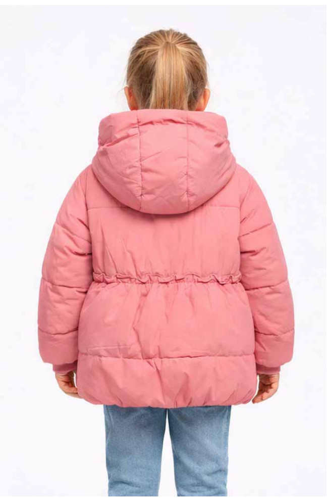 Куртка детская для девочки демисезонная розового цвета 207909L
