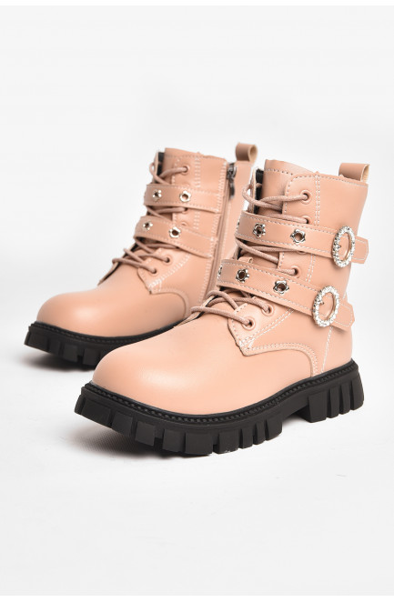 Ботинки детские еврозима бежевого цвета 207993L