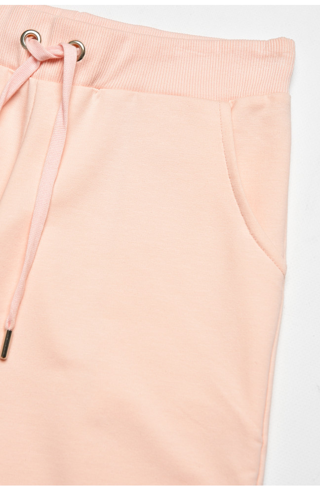 Спортивные штаны для девочки розового цвета 208083L