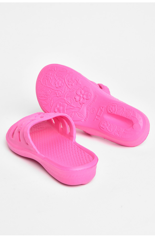 Шлепанцы пена женские розового цвета 208562L