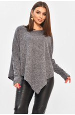 Кофта женская полубальная тёмно-серого цвета 208773L