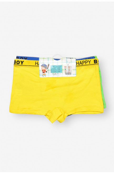Комплект боксеров детских для мальчика 3 шт 208933L