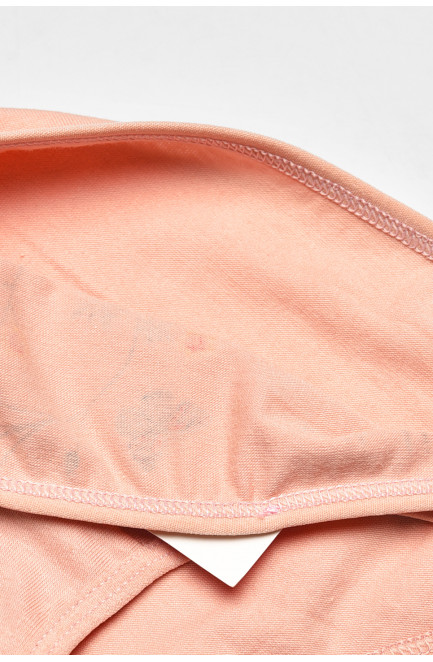 Трусики детские для девочки пудрового цвета с принтом 208949L