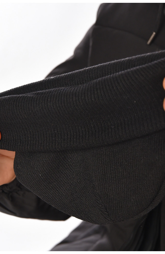 Шапка мужская черного цвета 209183L