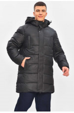 Куртка мужская еврозима чорного цвета 209360L