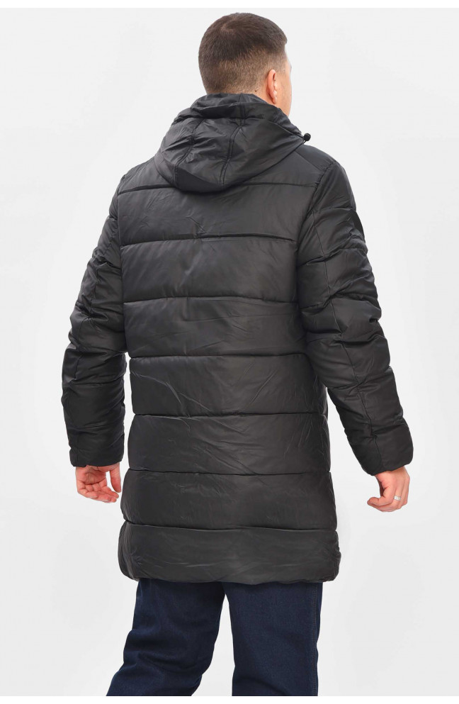 Куртка мужская еврозима чорного цвета 209362L