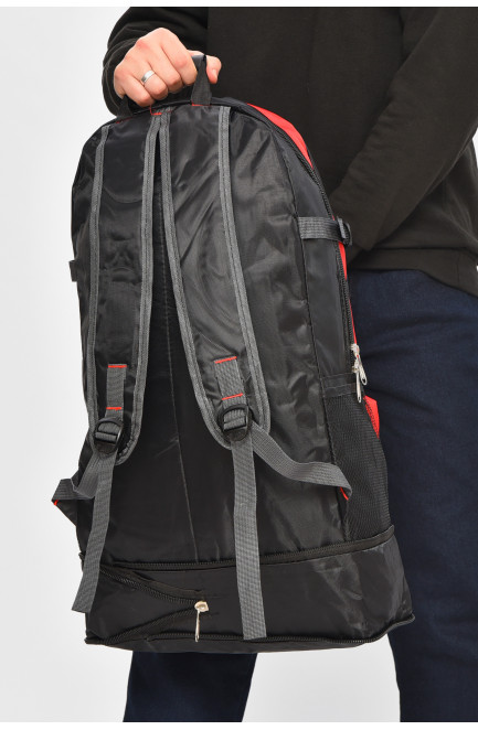 Рюкзак мужской текстильный черного цвета 209395L