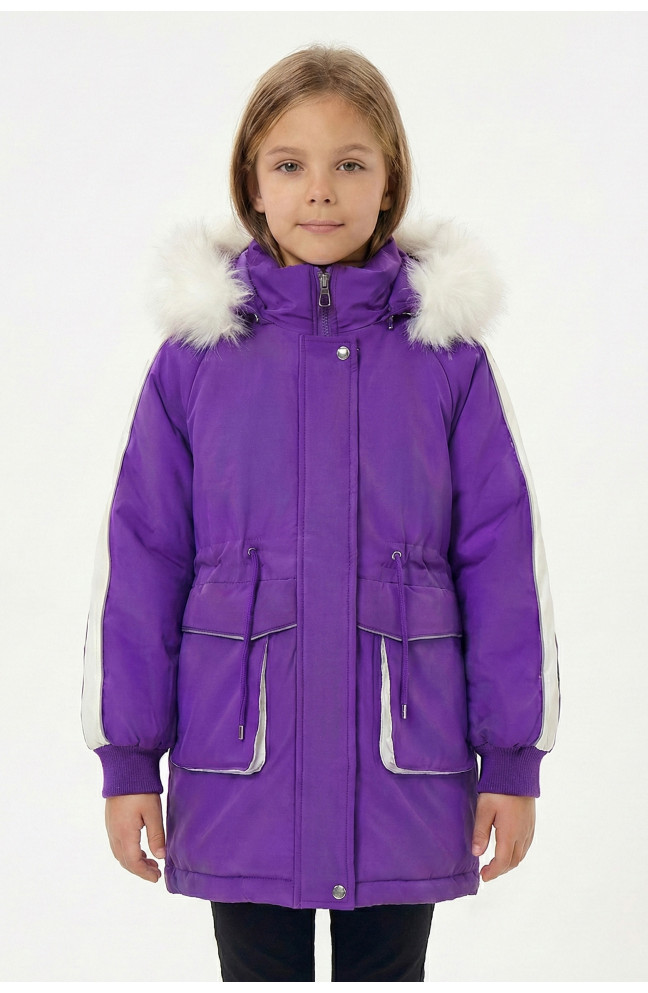 Куртка детская зимняя фиолетового цвета 209536L