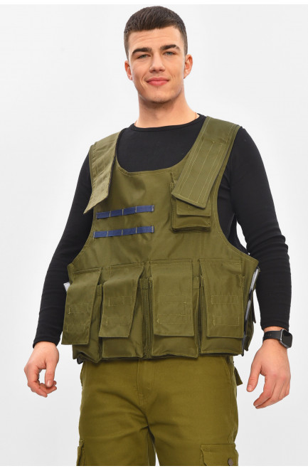 Разгрузочный жилет однотонный цвета хаки 209541L