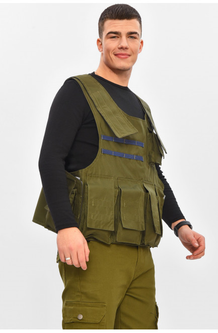 Разгрузочный жилет однотонный цвета хаки 209541L