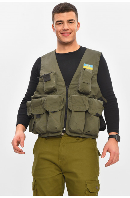 Разгрузочный жилет однотонный цвета хаки 209546L