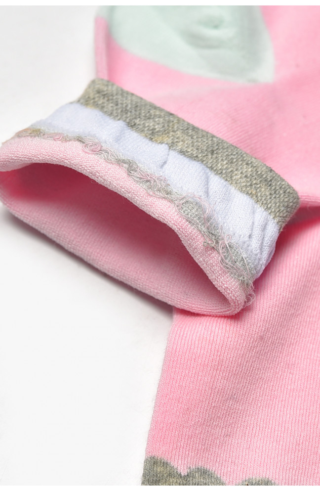 Носки женские медицинские демисезонные розового цвета 209799L